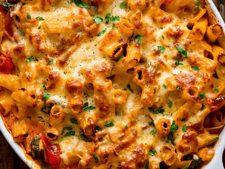 Best Ever Gluten Free Veggie Pasta Bake