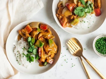 Satay Chicken Stir Fry