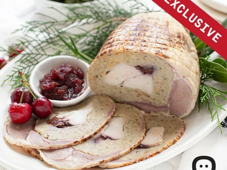 Roasted Duck with Morello Cherries