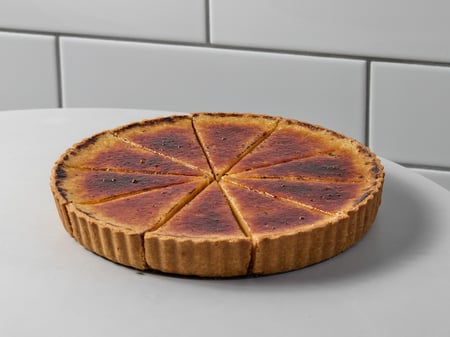 Rice Pudding Brûlée Tart