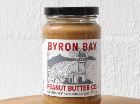 Byron Bay Peanut Butter - Crunchy with No Added Salt