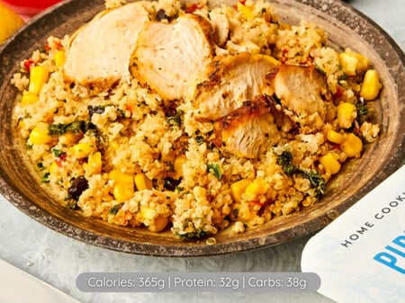 Cajun Chicken, Quinoa – Frozen