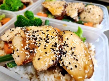 FROZEN: Chicken Teriyaki with Steamed Rice FODMAP