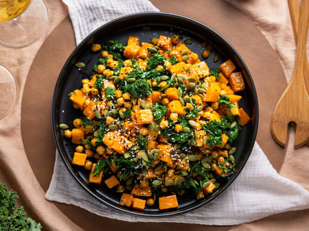 Roast Pumpkin & Chickpea Salad