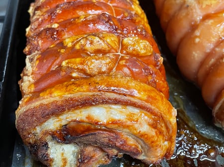 Porchetta Stuffed with Sage and Garlic