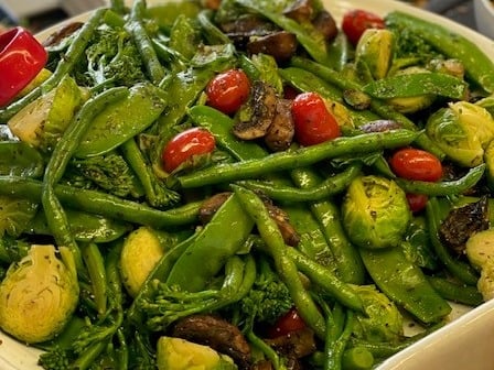 Green Vegetable Salad