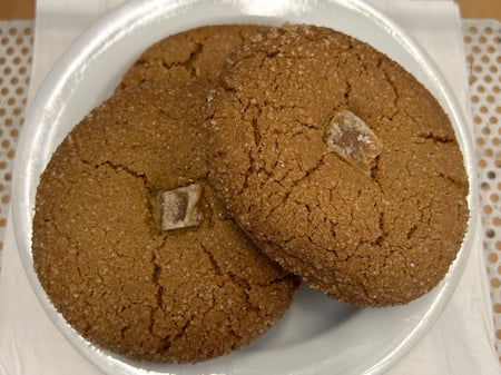 Giant Ginger Molasses Cookies