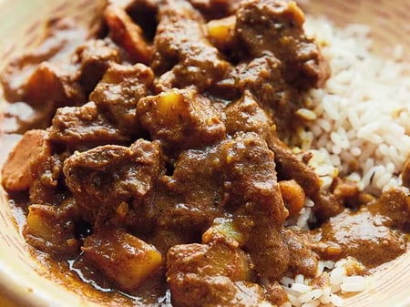 FROZEN Slow Cooked Goat Curry with Tomato