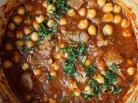 FROZEN Braised Lamb with Chickpeas