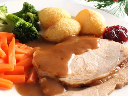 Roast Turkey Christmas Dinner