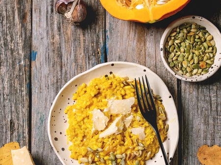 Pumpkin Risotto (GF, V)