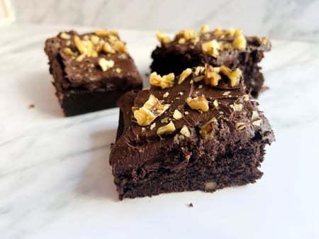 Coffee Walnut Brownie (GF)