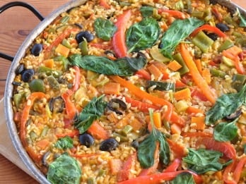 Vegan Paella Bake