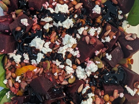 Beetroot, Pumpkin & Feta Salad