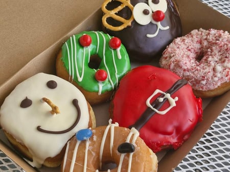 Christmas Doughnuts By Circle of Life