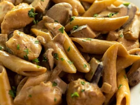 Pasta Da Vinci (Chicken, Mushroom and Masala Sauce) - FROZEN DOWN