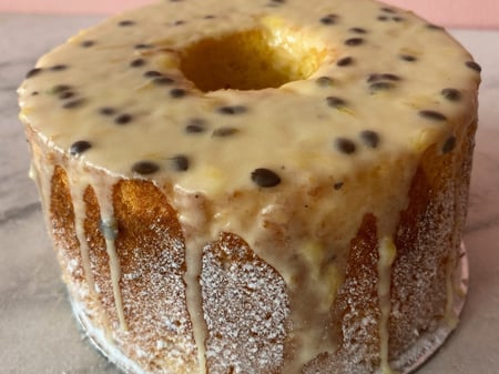 Passionfruit Chiffon Cake