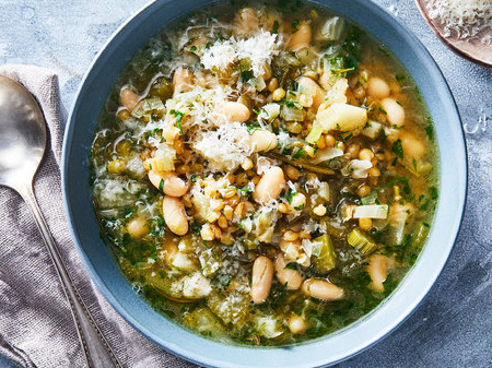 Super Greens and Bean Soup