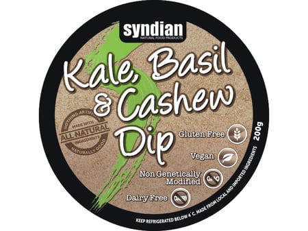 Syndian Kale, Basil & Cashew Dip (230g)