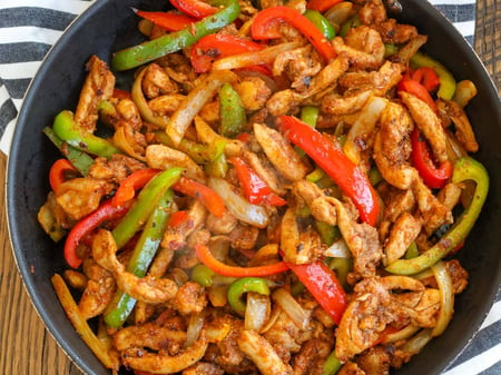 Chicken Fajitas GF