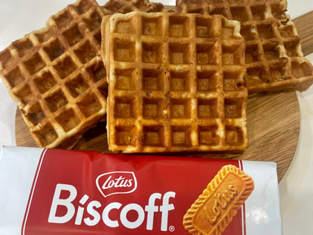 Biscoff Waffles