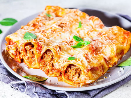 Veal and Pork Cannelloni