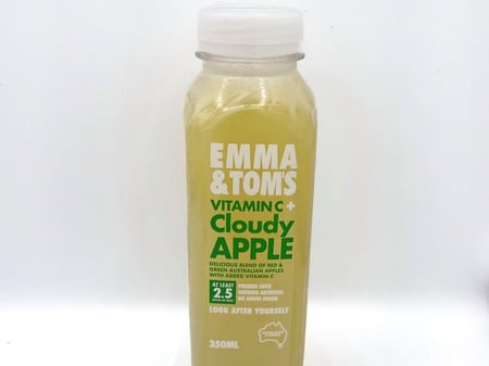 Emma and Tom's Cloudy Apple Juice