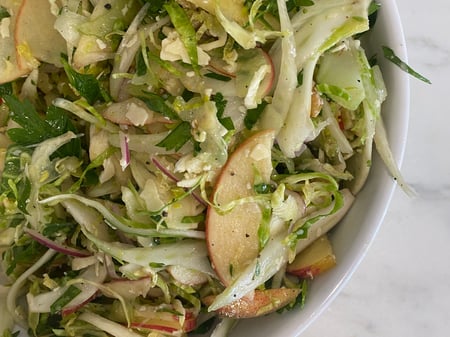 Brussel Sprout and Fennel Salad Catering