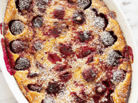 Black Cherry Clafoutis