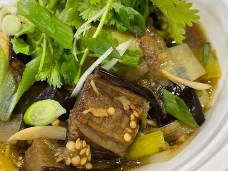 Chinese Ginger Eggplant with Chicken