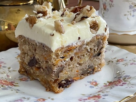 Carrot Cake with Cream Cheese Frosting