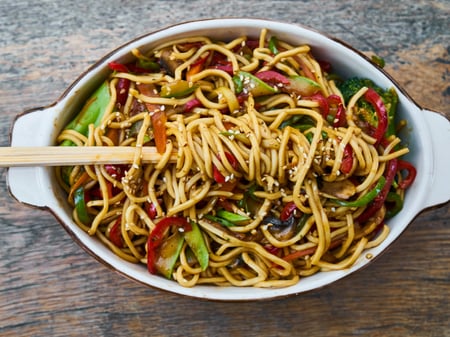 Vegetable Rice Noodles