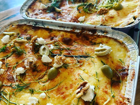 SEASONAL ROAST VEGETABLE LASAGNE