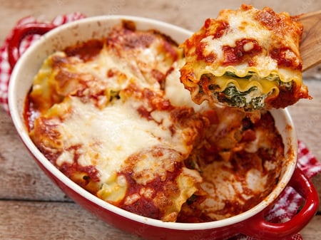 Spinach and Ricotta Lasagne