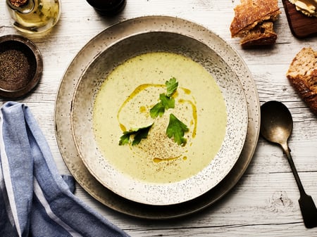 celeriac & parsnip soup (frozen)