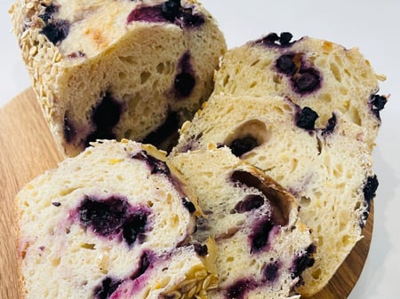 Blueberry and Lemon Sandwich Loaf