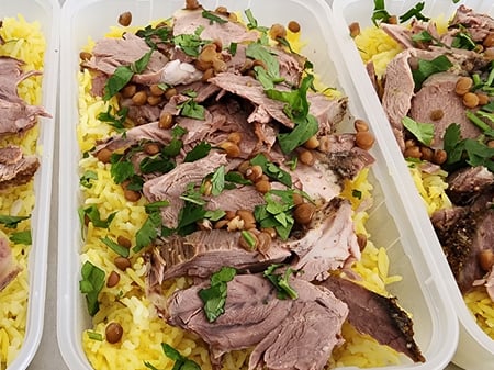 Lamb Biryani with Turmeric Cauliflower Rice KETO