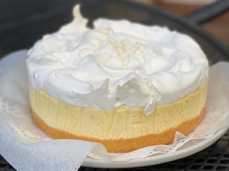 Lemon Meringue Cheesecake (GF)