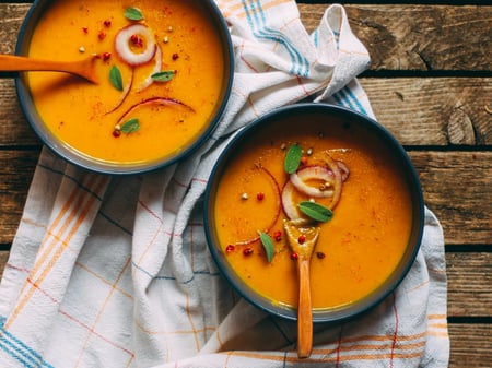 Pumpkin & Ginger Soup