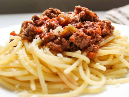 Spagetti & Bolognese, single serve