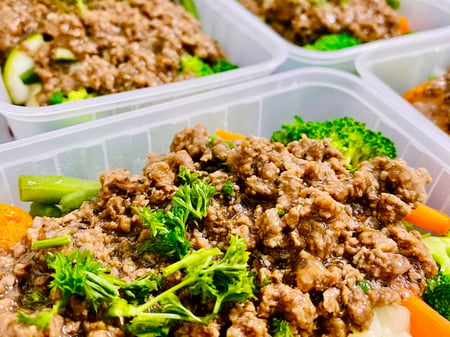 Gravy Pepper Grass Fed Beef Mince Complete Meal KETO