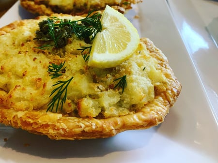 Scallop and fennel Pies... Tasmanian jewels of the sea