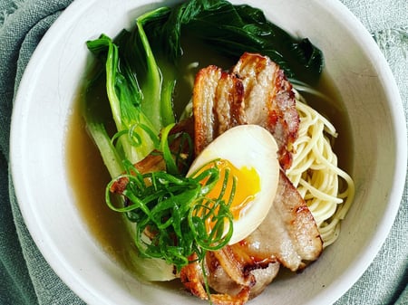 Pork Ramen Noodle Soup