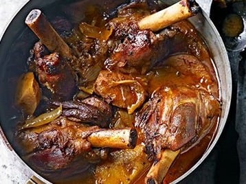 Slowly Braised Venison Shank with Quince and Spices - FROZEN DOWN