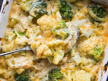 Broccoli Cauliflower Cheese