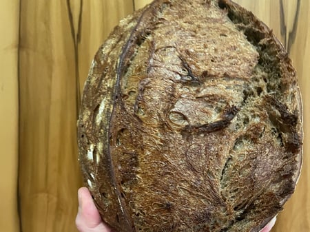 Dark Rye Sourdough