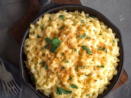 Cauliflower Mac and Cheese (V)