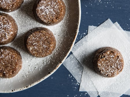 Healthier Mini Christmas Puddings