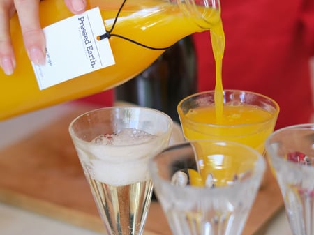 Pressed Earth Orange Juice