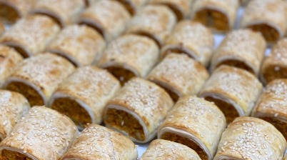 Mini Beef and Cheese Sausage Rolls with Hidden Veg